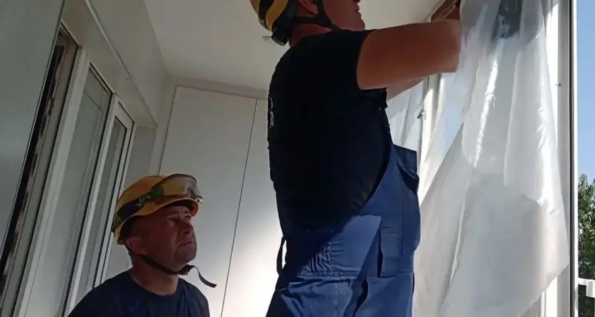 В пострадавших от атаки БПЛА домах Краснодара завершён поквартирный обход